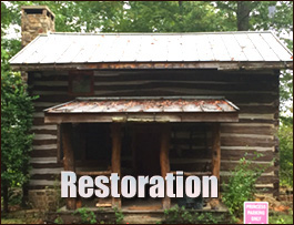 Historic Log Cabin Restoration  Tuscarawas County, Ohio